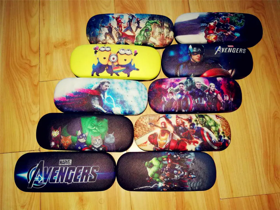 Новинка классический мультяшный портативный Чехол для очков при близорукости