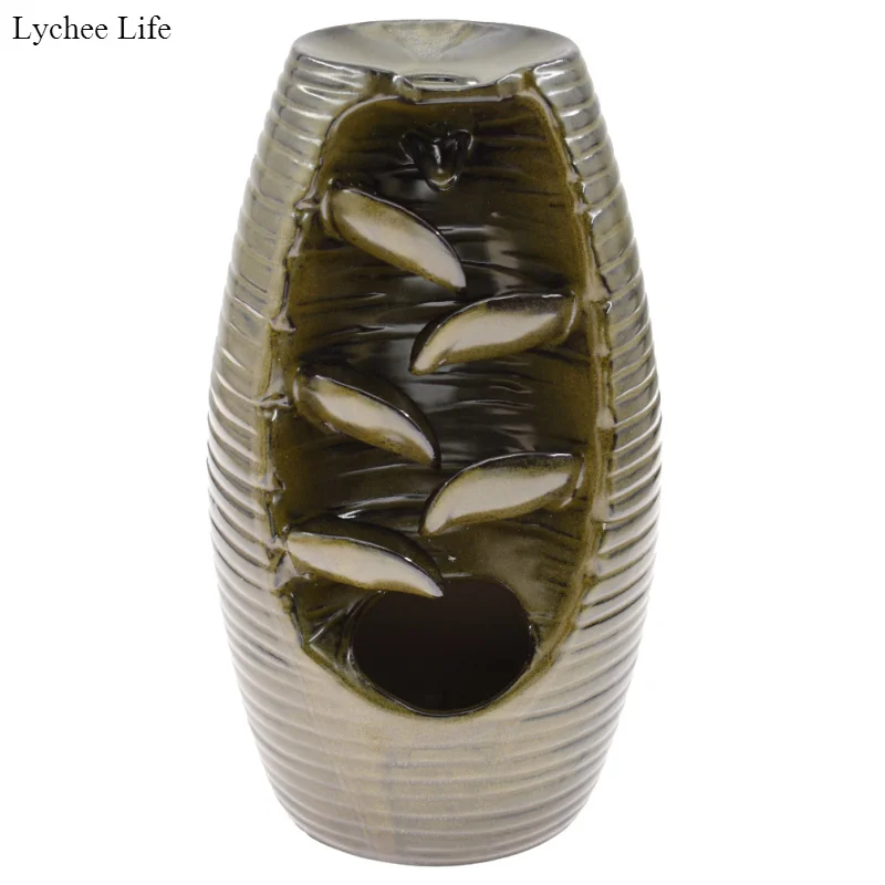 Lychee Life горелка для благовоний с обратным потоком ладана керамические украшения