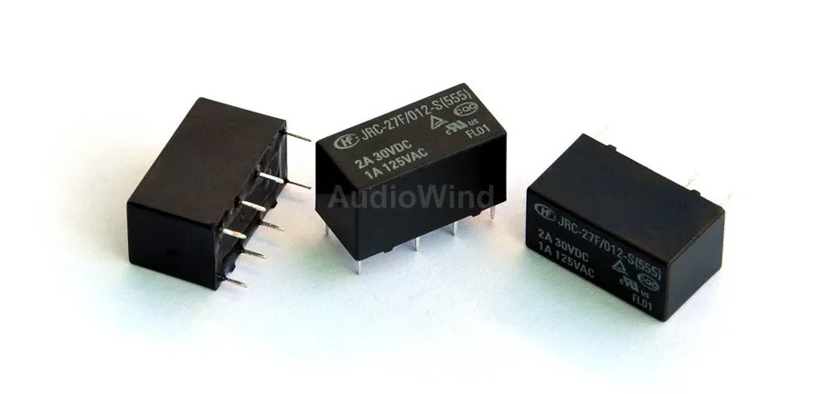Реле сигнала (5 шт./лот) 12 В 2 формы C (DPDT) 120 В/1 А|form 2|relay 12vrelay |