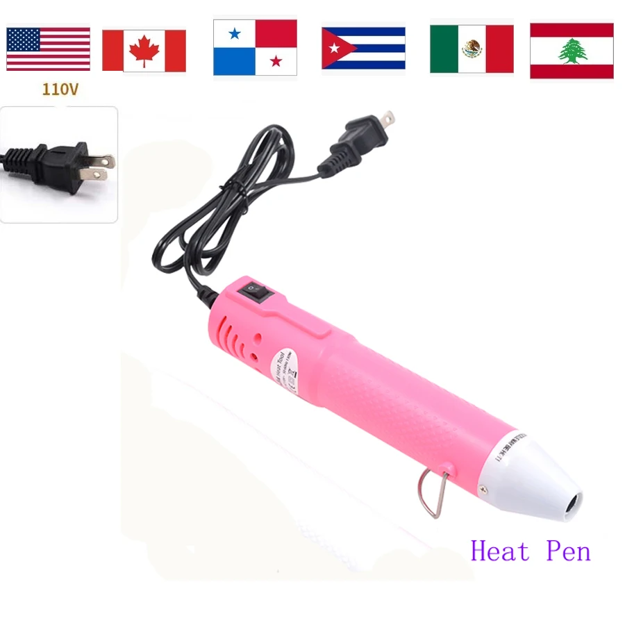 Тепловая ручка 110В пушка горячего воздуха домашний Сделай Сам US plug