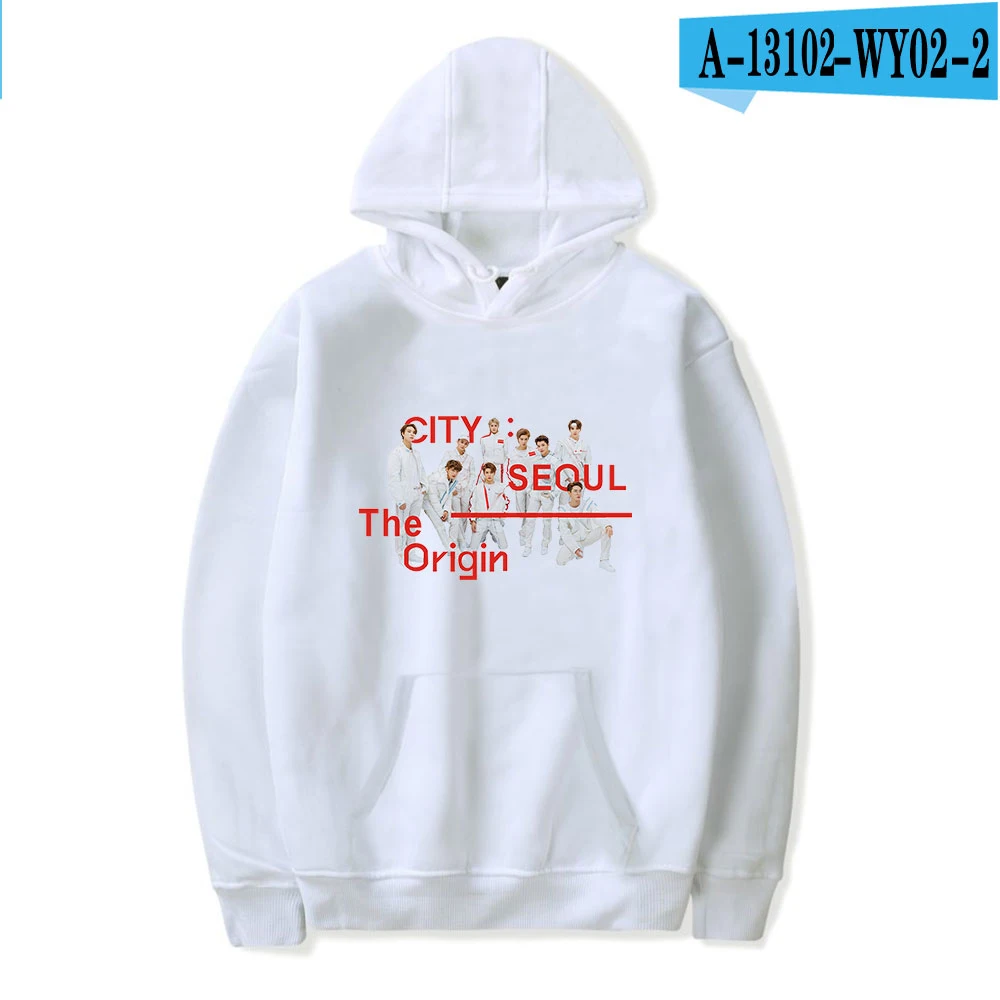white Nct 127, толстовки Koop, хип-хоп, Harajuku, уличная одежда, корейские милые Молодежные Толстовки, Толстовки, подходящие толстовки для пар размера плюс - Цвет: white