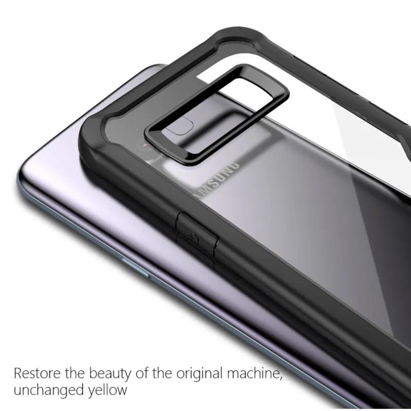 MaxGear защитный чехол для телефона, оболочка для samsung Galaxy J2 Core J3 J5 J7 Prime Pro J4 J6 Plus J8, акриловый прозрачный чехол