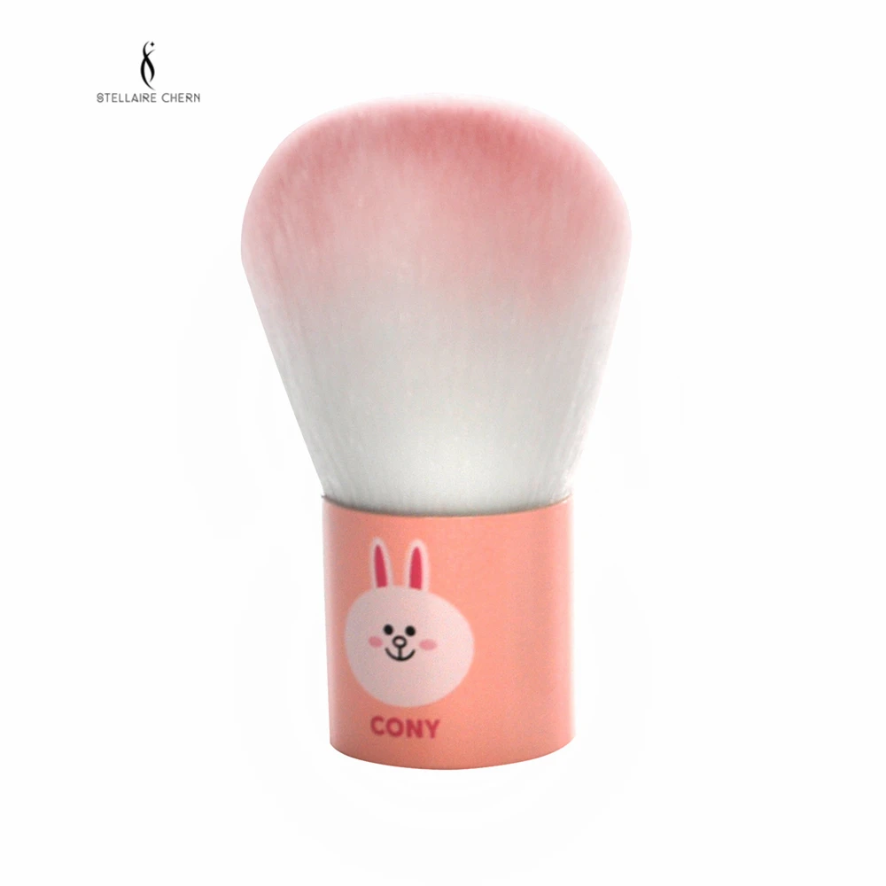 SC мультфильм коричневый конь кисть для пудры макияжа Кисти основа под макияж