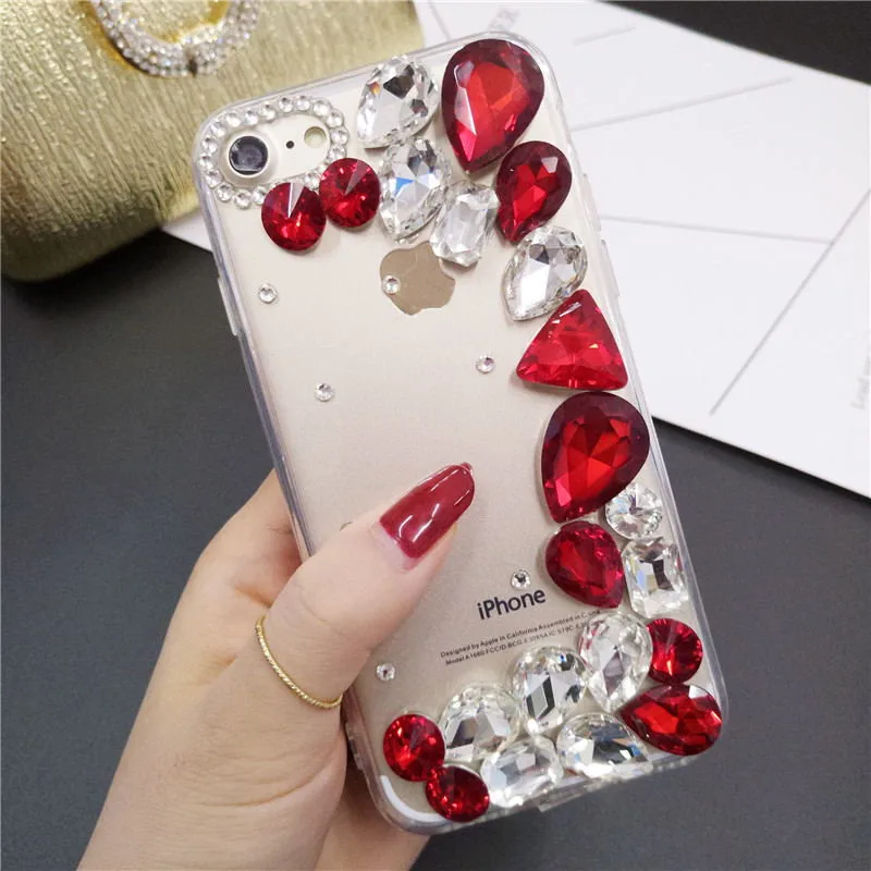 XINGDUO DIY Bling 3D цветной кристалл Алмазный Мягкий чехол для телефона xiaomi redmi 6/Redmi note 5 6 7