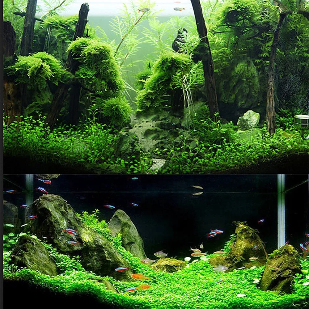 Аквариум с песком для водных растений каменные украшения кварцевый песок