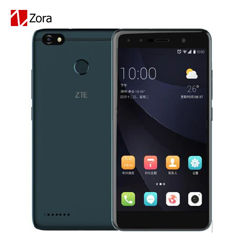 Новый zte A3 mt6737t четыре ядра 1 45 ГГц 5 &quot4000 мАч Камера 21.0MP Android7.0 3G RAM 32G ROM отпечатков