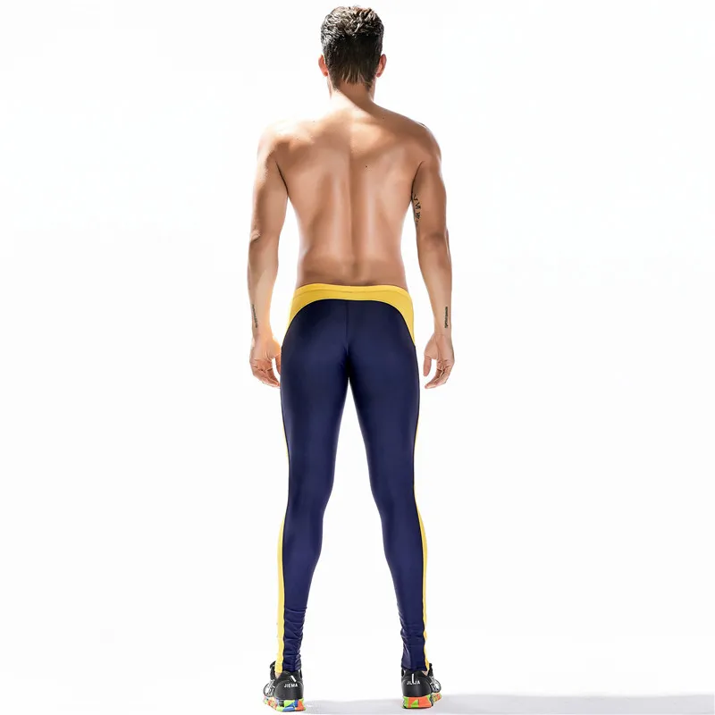

Long Sport Leggings Men Ankle Length Mallas Hombre Running Mens Compression Running Tights Mallas De Deporte Fitness Tight Pants