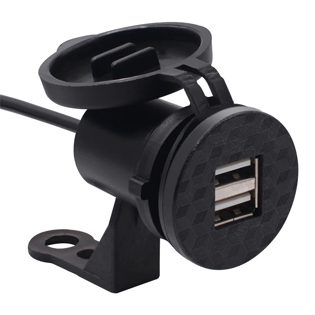 Автомобильное зарядное устройство USB чехол для мотоцикла авто сотовый телефон gps