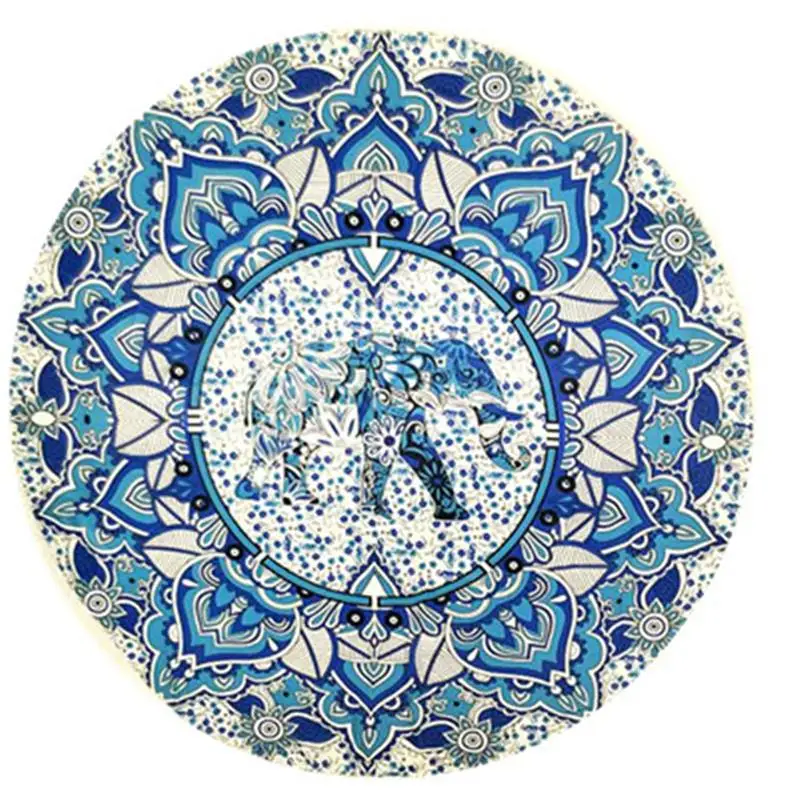 2021New полиэстер гобелен в индийском стиле цветком Мандала Лотос настенный с