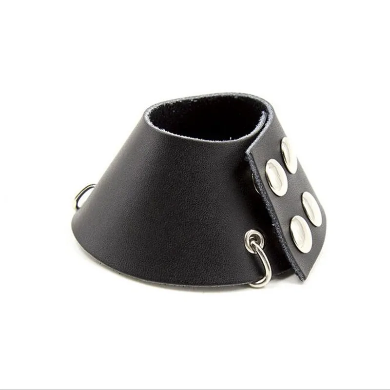 Новинка кольцо для пениса кожаные товары игр взрослых + Matel с задержкой Мужской