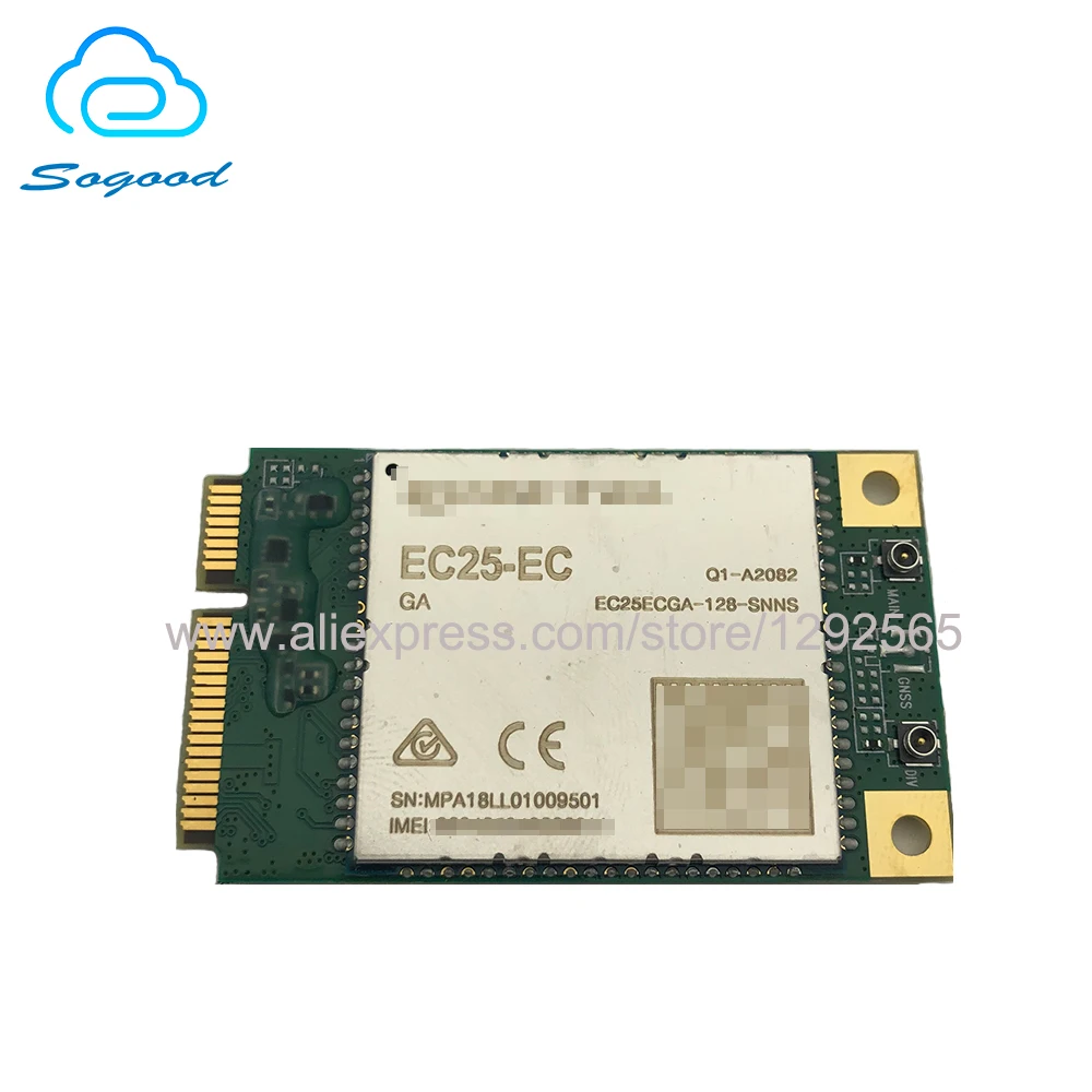 Quectel EC25 EC Mini Pcie B1/B3/B7/B8/B20/B28A 4G FDD LTE CAT4 модуль для Корея Таиланд EMEA 100% новый и