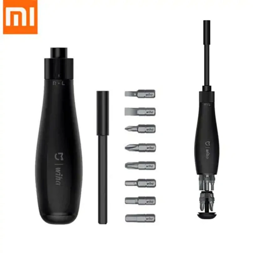 Оригинальный набор отверток Xiaomi Mijia Wiha точные магнитные биты 8 в 1 ежедневное