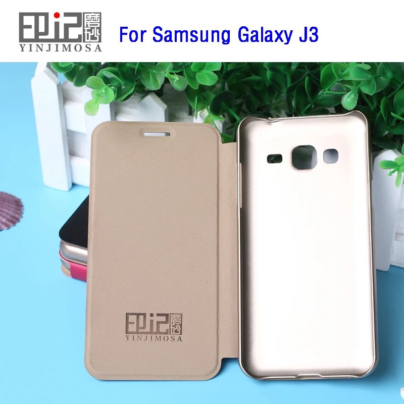 Высокое Качество Италия Кожаный чехол для Samsung Galaxy J3 j300g j300f откидная крышка j300 G F