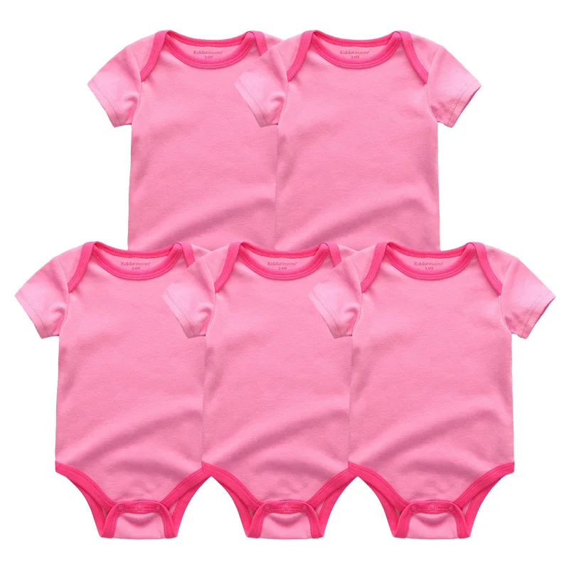 Baby Clothes 5705 Одежда для малышей; 5 шт./лот; комбинезон для маленьких мальчиков и девочек; roupas de bebe; Хлопковые комбинезоны для новорожденных; пижамы; одежда для малышей; детская одежда - Цвет: Baby Clothes 5705