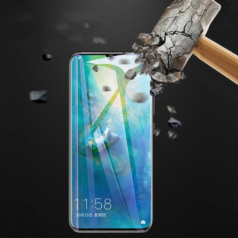 Полное покрытие для huawei mate 20/mate 20 Pro ультратонкий 9H закаленное изогнутое стекло защитная пленка HD на mate 20