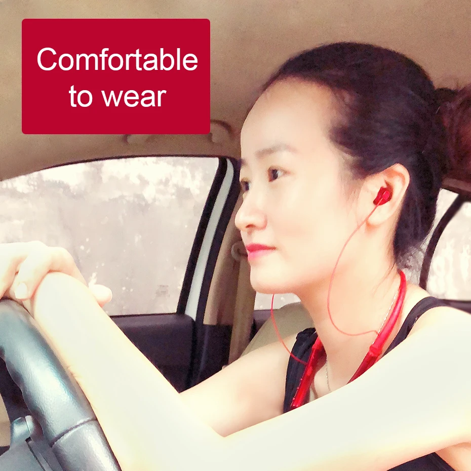 Беспроводные Bluetooth наушники спортивные стерео гарнитура водонепроницаемые Blutooth