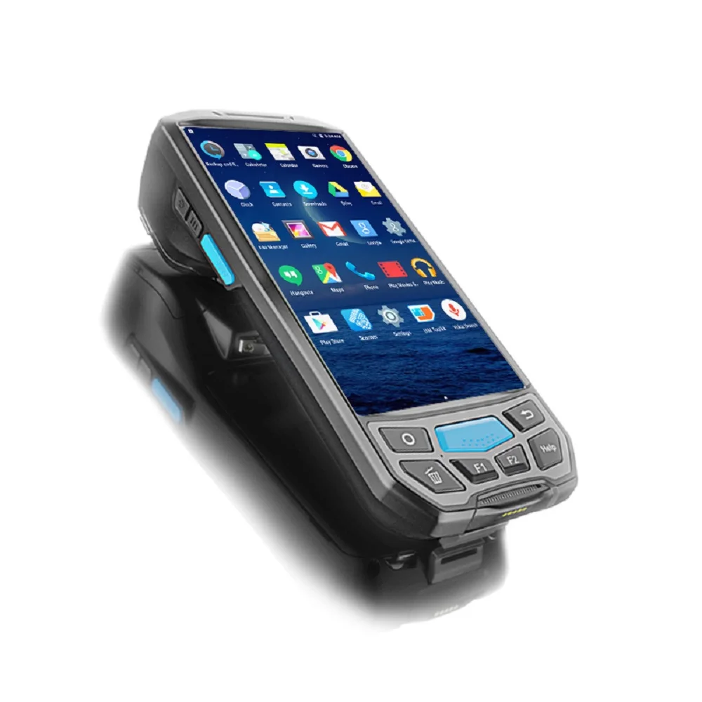 Портативный усиленный Android PDA коллектор данных терминал POS с термопринтером