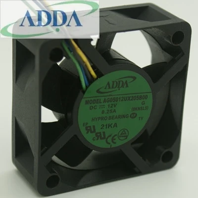 Вентилятор охлаждения для ADDA AG05012UX205B00 5020 5 см 12 В 0.25A компьютер pwm case | Компьютеры и