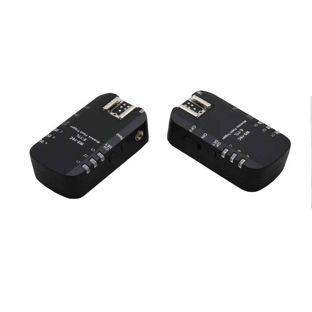 JINTU WS-16C E-TTL 1/8000s HSS 100 м 2 4 ГГц Беспроводная вспышка Speedlite триггер для камеры Canon 450D 550D