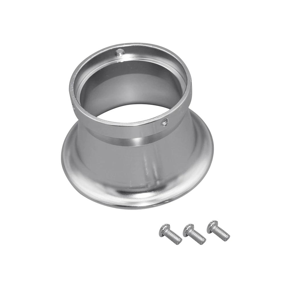 

50mm Air Filter Interface Cup for 24/26/28/30mm Carb Carburetor Silver F-Best