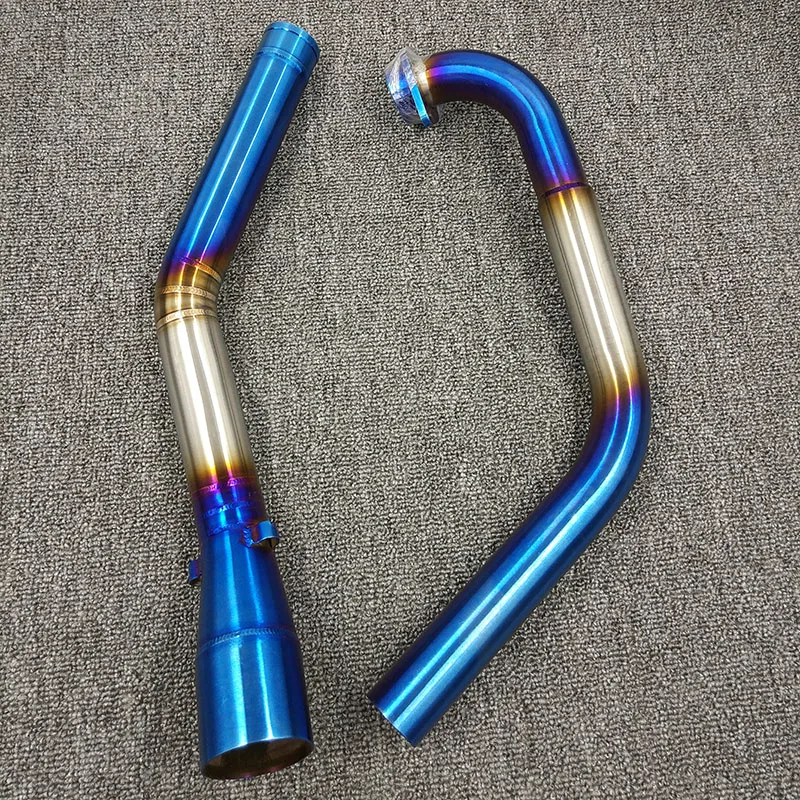 Глушитель выхлопной трубы MTImport из нержавеющей стали для мотоцикла силенцеремная