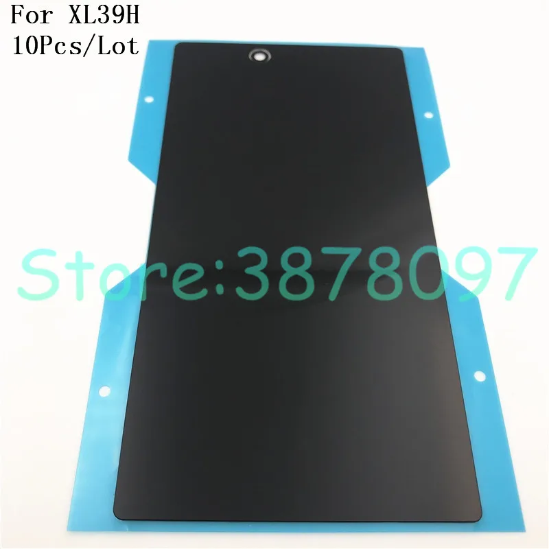 10 шт./лот для Sony Xperia Z Ultra XL39H XL39 C6802 C6806 C6833 заднее стекло крышка батареи корпус двери