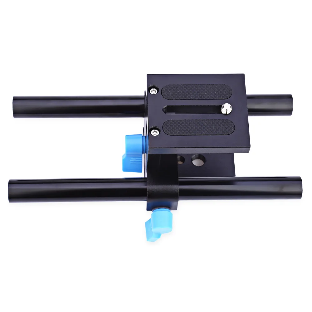 WEIHE DSLR Камера Штатив Универсальный Алюминий 15 мм железнодорожных Slider с 1/4 Quick Release