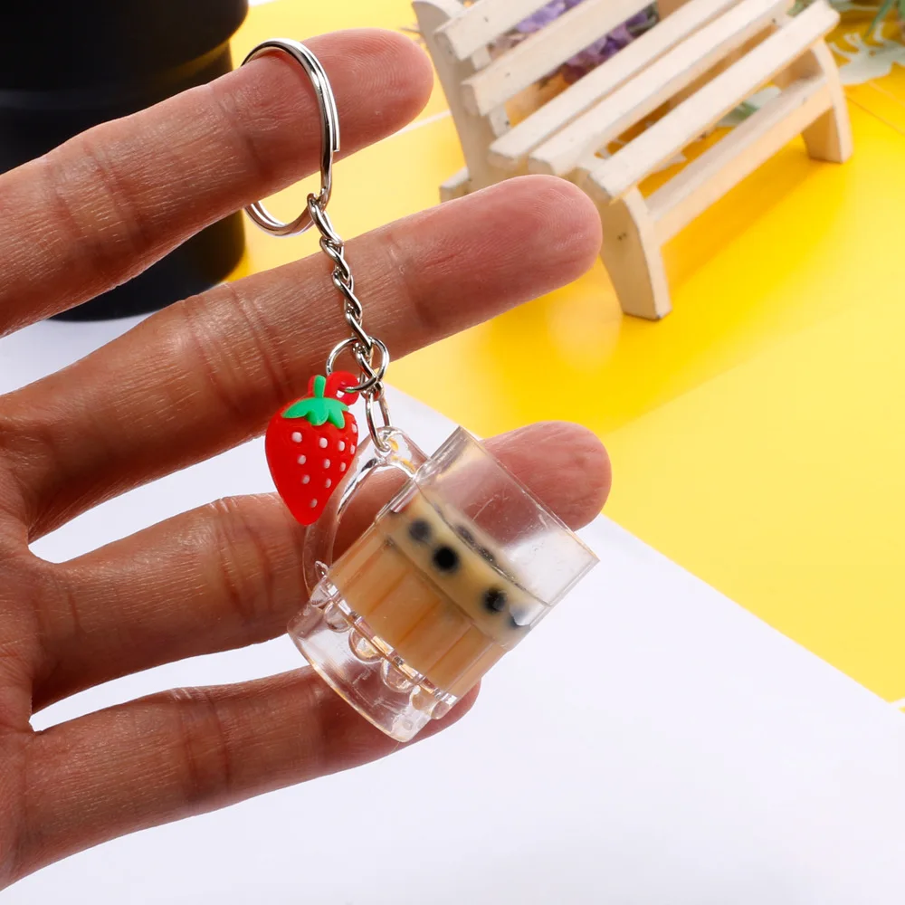 Креативный мини брелок для безалкогольных напитков кокосовое молоко чай