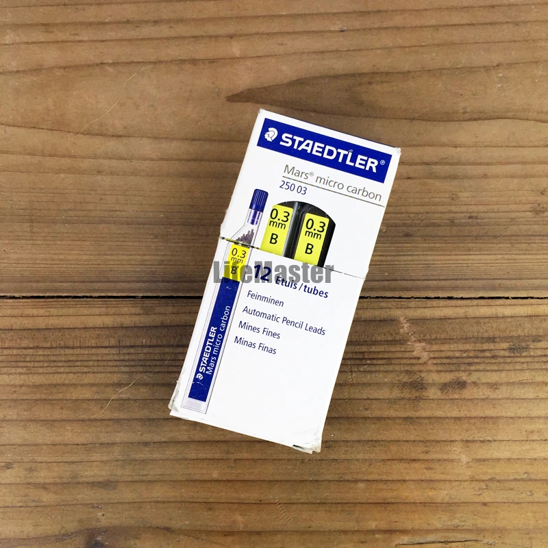 LifeMaster Staedtler Mars Micro Carbon 250 03 механический карандаш свинцовые заправки 0 3 мм 2H/HB/B