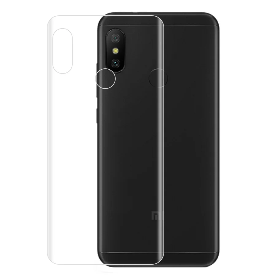 FIZAZI спереди + сзади мягкая пленка для Xiaomi mi A2 Lite Экран полное покрытие протектор