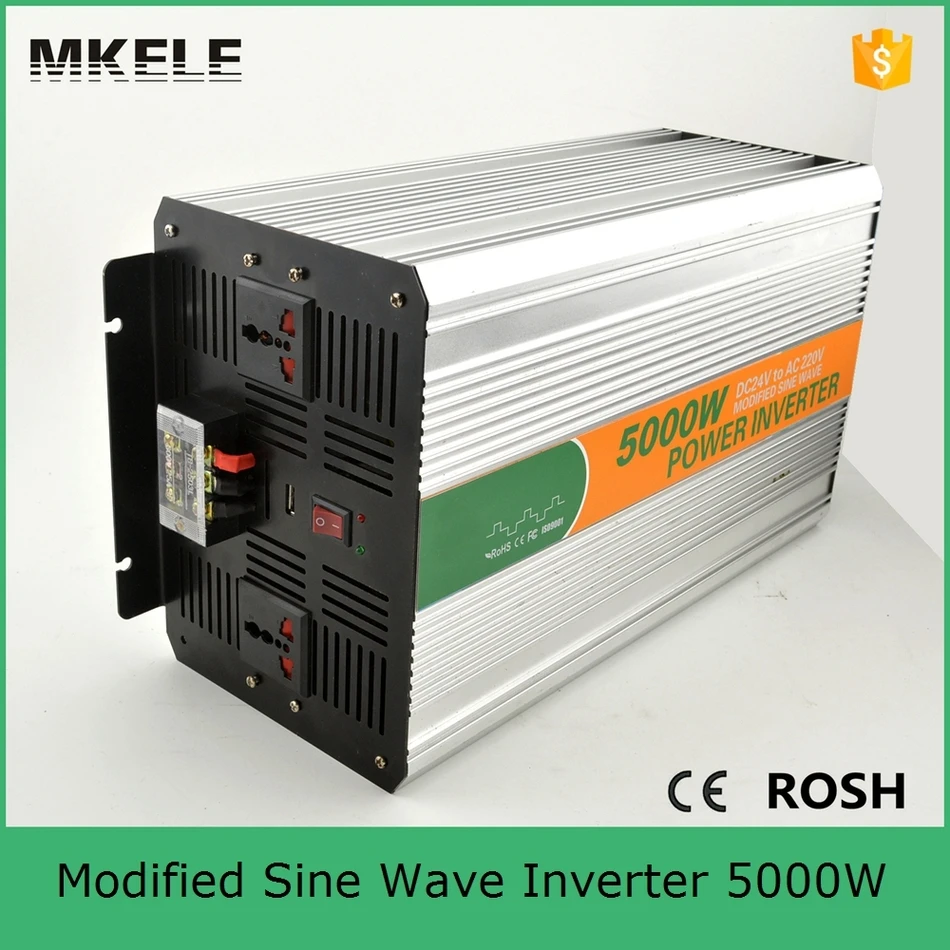 MKM5000 122G modified sine wave 5kw inverter intelligent dc/ac power 220v 5000w 12v dc to ac circuit|inverter automobile|inverter arc welding