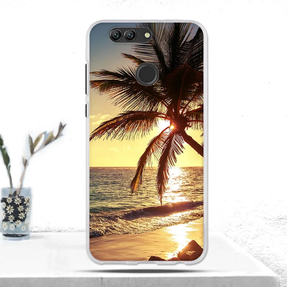 Мягкий силиконовый чехол из ТПУ для Huawei Nova 2 Plus | Мобильные телефоны и аксессуары