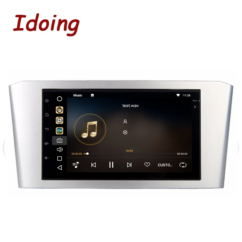 IDO 2Din 7 &quotAndroid8.0/7 1 автомобильный мультимедийный плеер рулевого колеса для Toyota Avensis