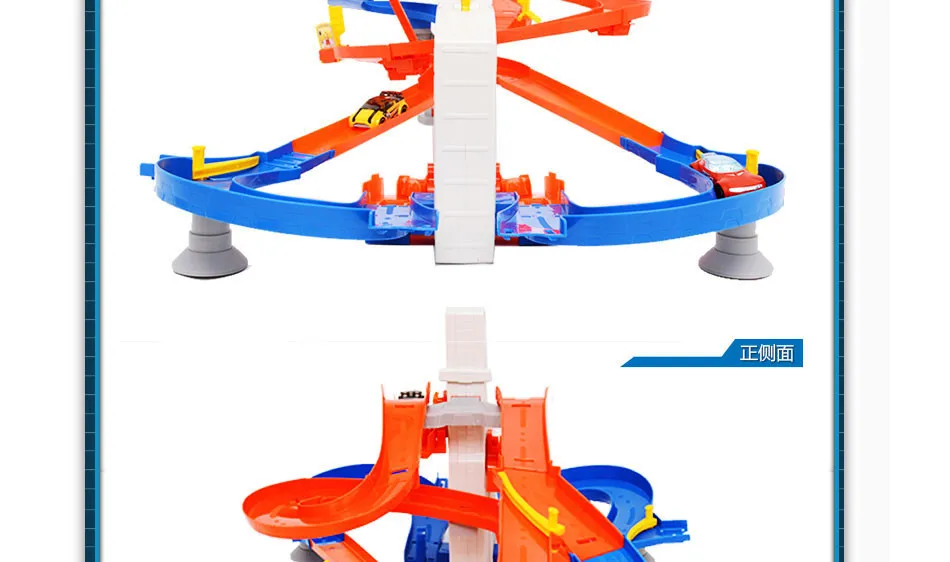 Hot Wheels Трек Электрический городской автомобиль квадратный автоподъемник скоростная автоскоростная модель машины Hotwheels Voiture автомобильные игрушки для детей подарок на день рождения CDR08