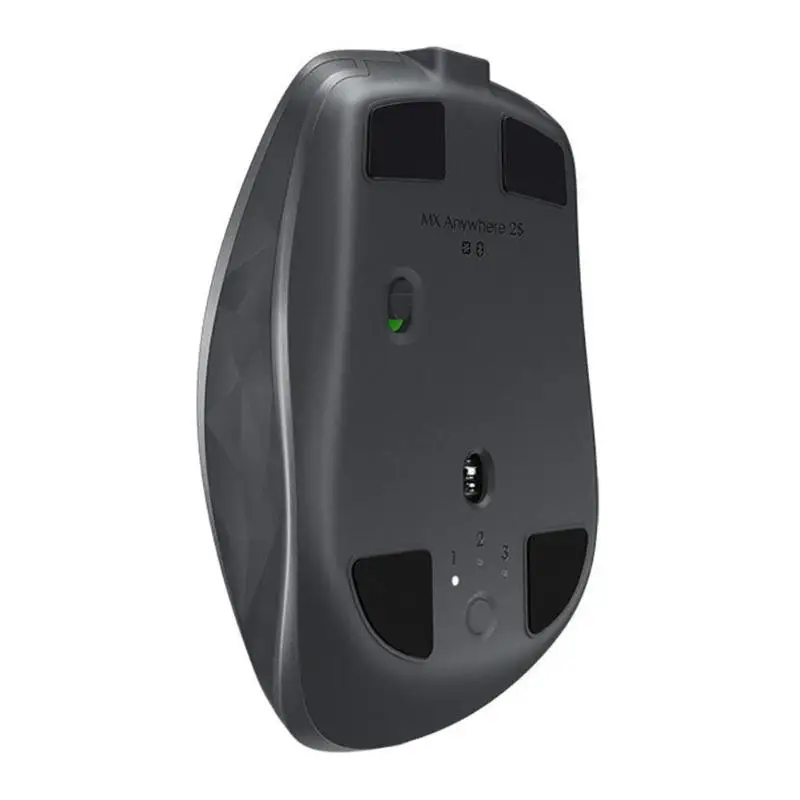 Беспроводная мышь logitech MX Anywhere 2S 2,4 GHz, многофункциональная перезаряжаемая Bluetooth игровая мышь с приемником для портативных ПК