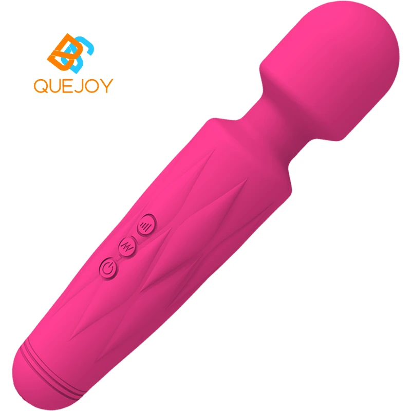 Quejoy новинка 2019 женские товары для мастурбации вибрационный массаж AV Стик 20