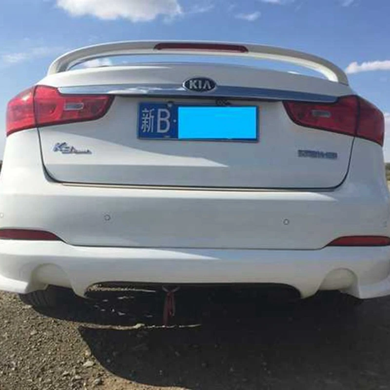 Используется для Kia cerato K3 спойлер 2016-2017 высокого качества ABS Материал заднее крыло
