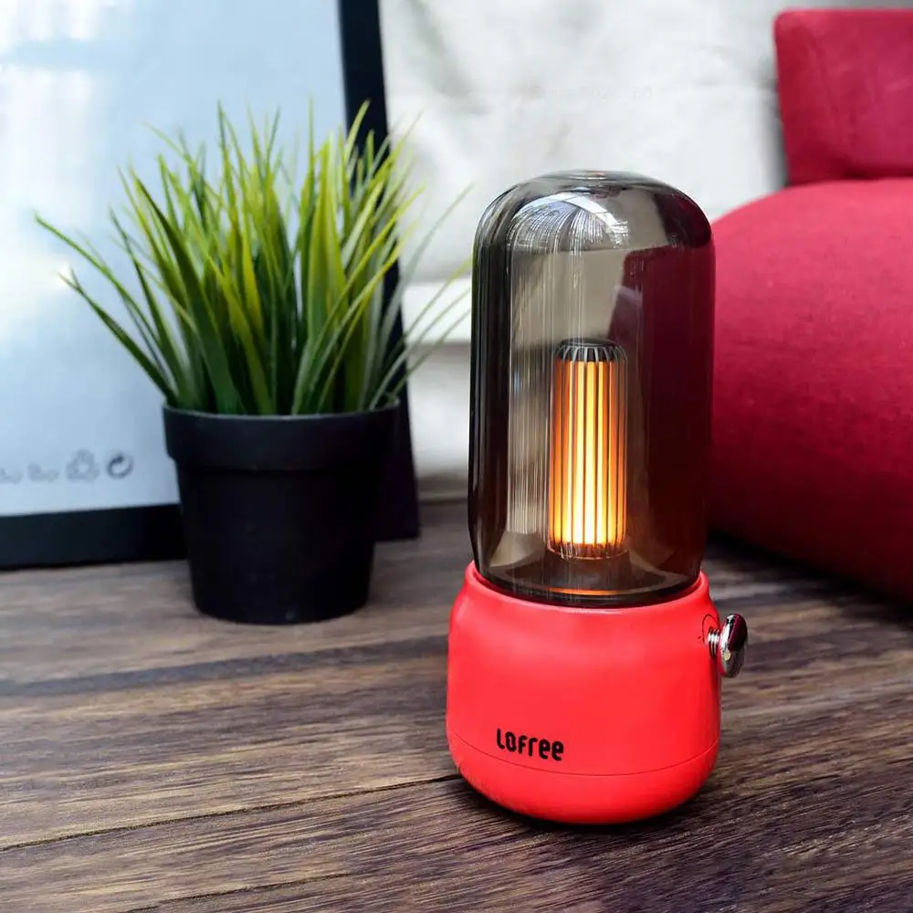 XIAOMI MIJIA ночник LOFREE портативный свет при свечах окружающий Светодиодная