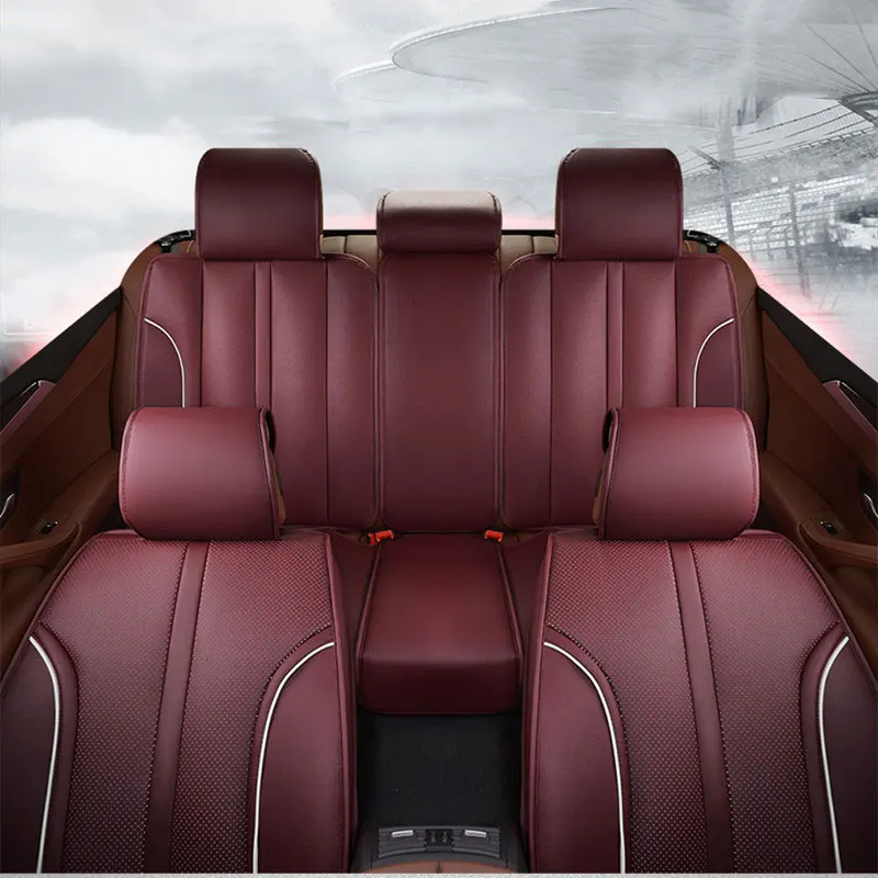 Чехлы для автомобильных сидений из искусственной кожи универсальные чехлы acura MDX