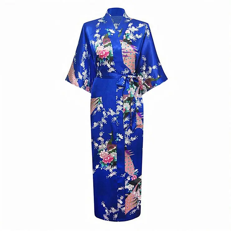 Женский банный халат розовое японское кимоно юката Дамское Платье из