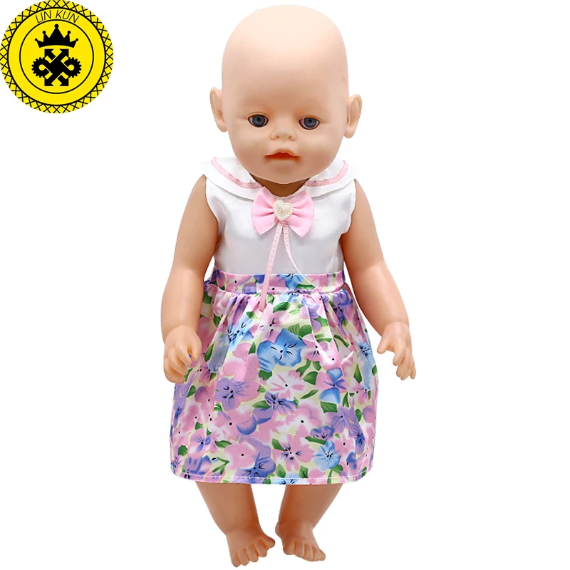 Baby Doll Clothes Multicolor 4 Style Dress Princess Dresses Fit 43cm Accessories 412 | Игрушки и хобби