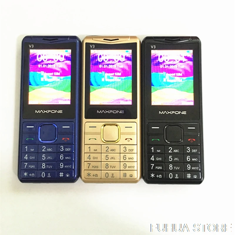 GSM 2G Особенности телефон V3 с двумя сим картами старый 2000 мА/ч Батарея Поддержка