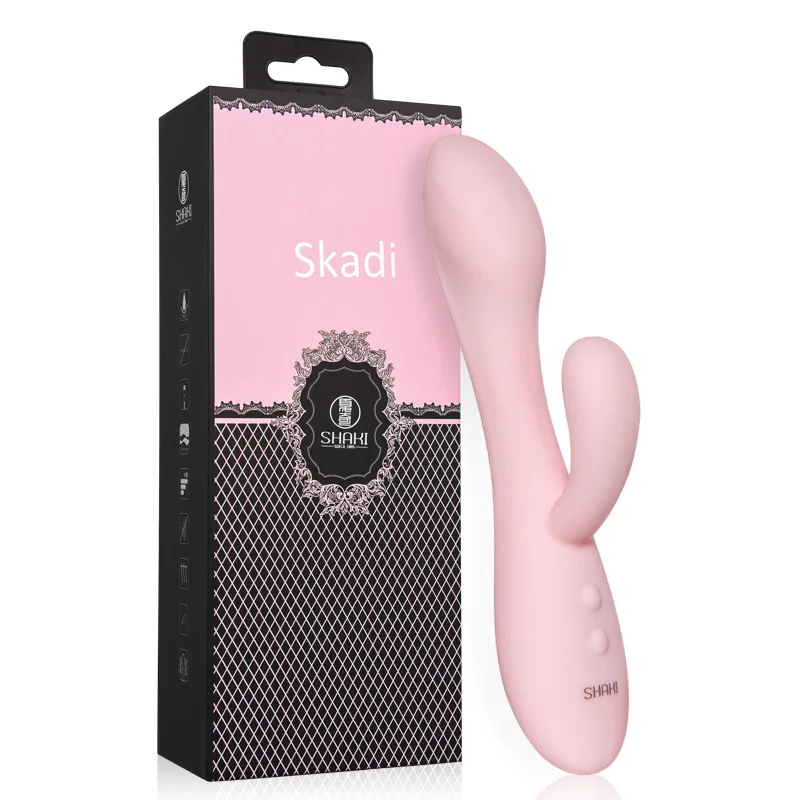 Shaggy Shaki Skadisijiadi women's high-end vibrators all-pack glue G-spot double shock rods comfortable massage. |