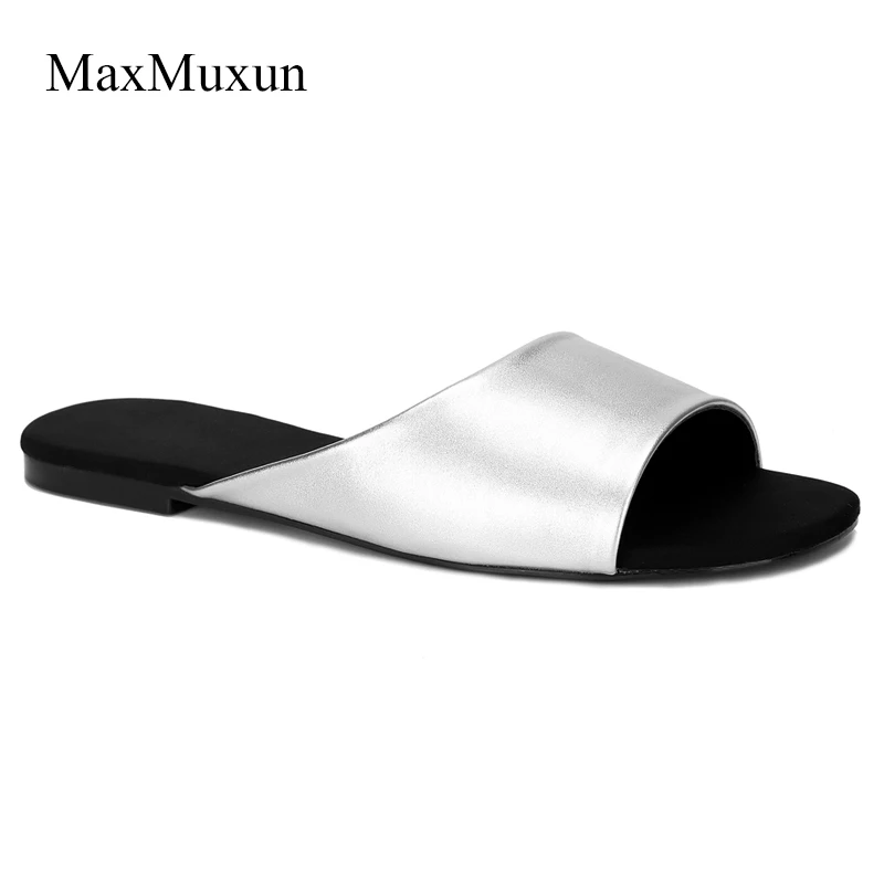 MaxMuxun/Новое поступление женские шлепанцы открытые сандалии Нескользящие модные