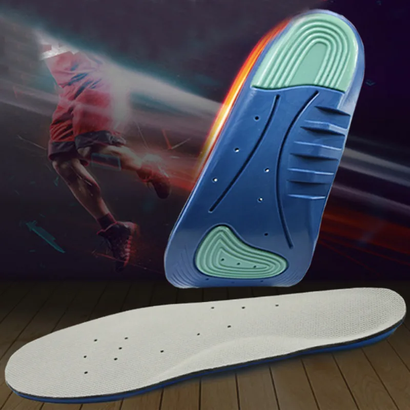 Силиконовые гелевые стельки для обуви 1 пара мужские и женские кроссовки