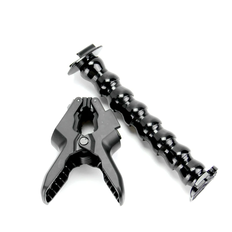 Аксессуары SnowHu для Gopro регулируемый шарнир + челюстей Flex Clamp Mount Гибкий штатив экшн