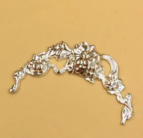 silver REGELIN, винтажные медные Подвески в виде цветка, 20 шт./лот, для самостоятельного изготовления ожерелья, браслетов, ювелирных изделий, рукоделия - Окраска металла: silver