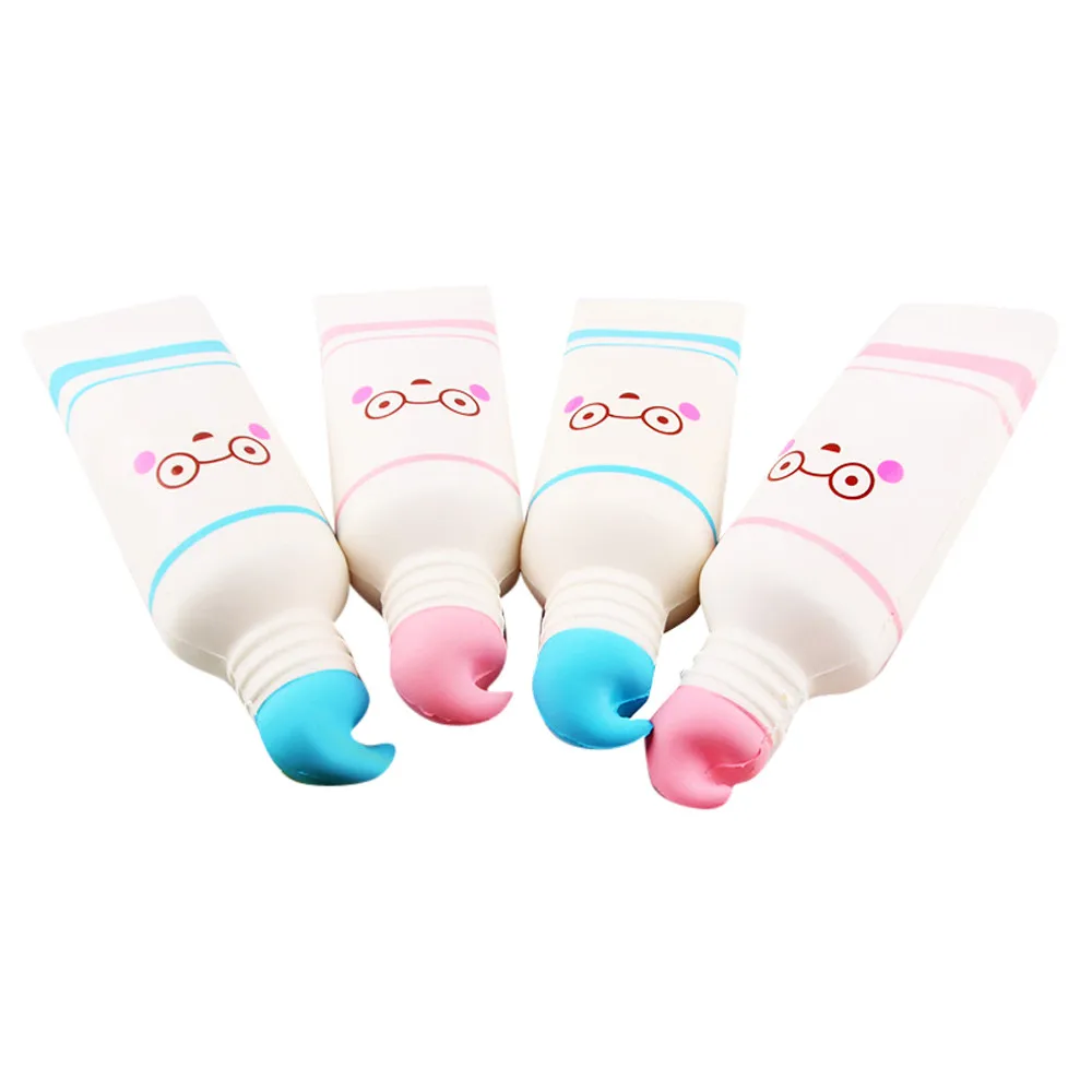 Сжимаемая сжимаемая снятие стресса мультяшная Милая зубная паста