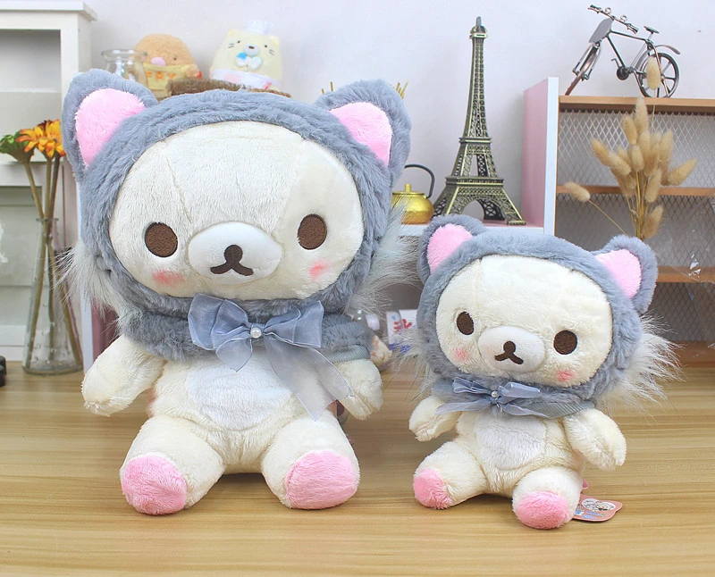 Кот rilakkuma мягкая игрушка плюшиес