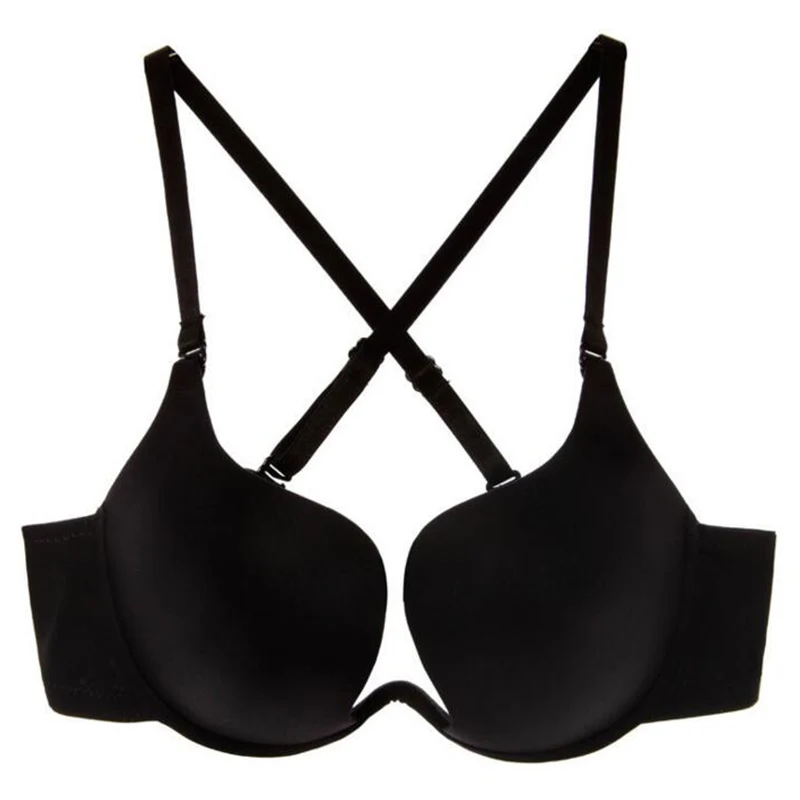 Blinvas Бюстгальтер черный U Bralette свободный Регулируемый 1919 бюстгальтеры для женщин бюстгальтер пуш-ап Bralettes - Цвет: Black
